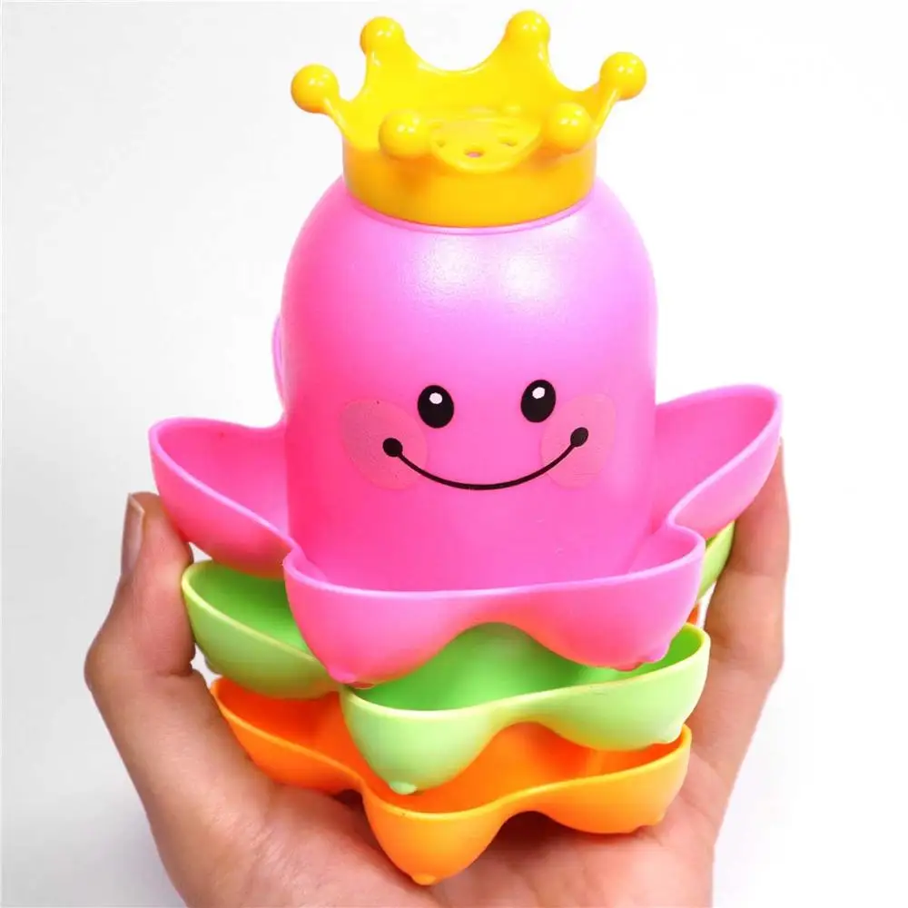 3 pcs large Набор из 3 предметов, детская игрушка осьминог для ванной, детская игрушка для обучения в ванной, детская игрушка для мальчиков и девочек от 1 до 3 лет, ванна для малышей, пена, пляжный бассейн - Цвет: 3 pcs large