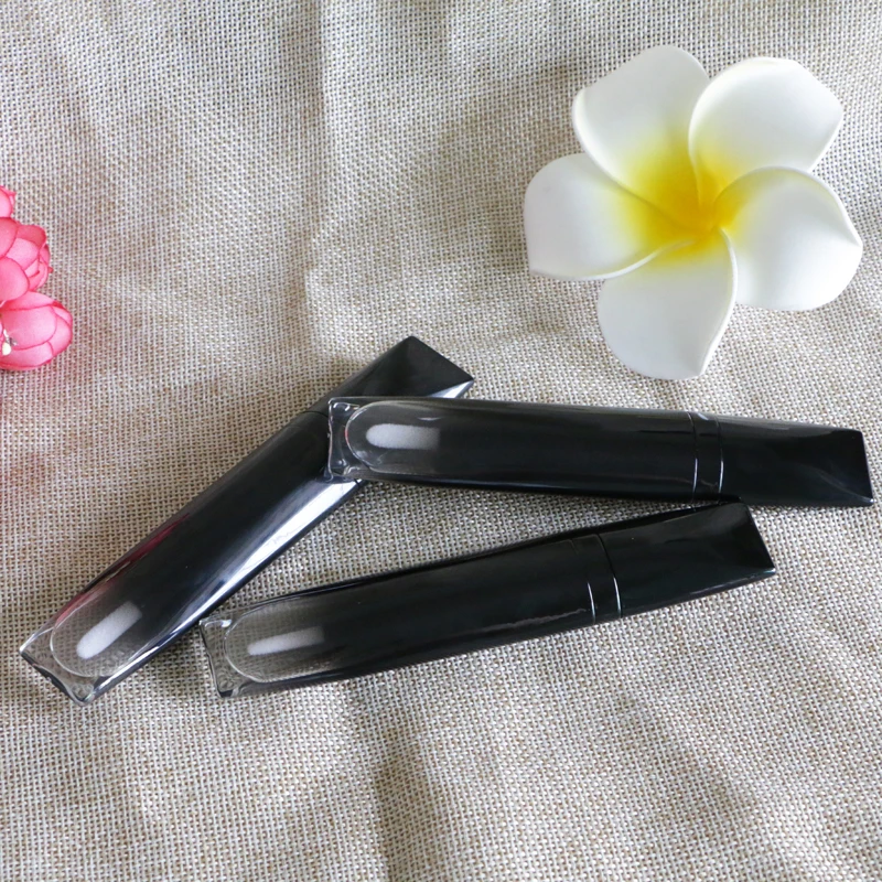 20x5 мл градиент черный пустой блеск для губ туба Путешествия Мини жидкая помада