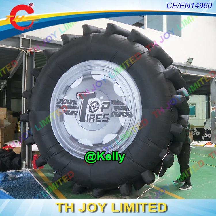 Free door shipping Inflatable advertising tire tyre balloon for sale outdoor giant inflatable | Игрушки и хобби