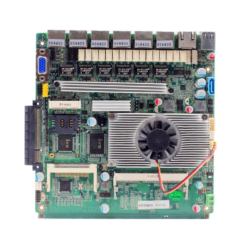 Горячая Распродажа с 5 й Haswel i3/i5/i7 17*17 см мини ПК 1 * VGA HDM 2 lAN USB2.0/1 MIC OUT/линейный выход