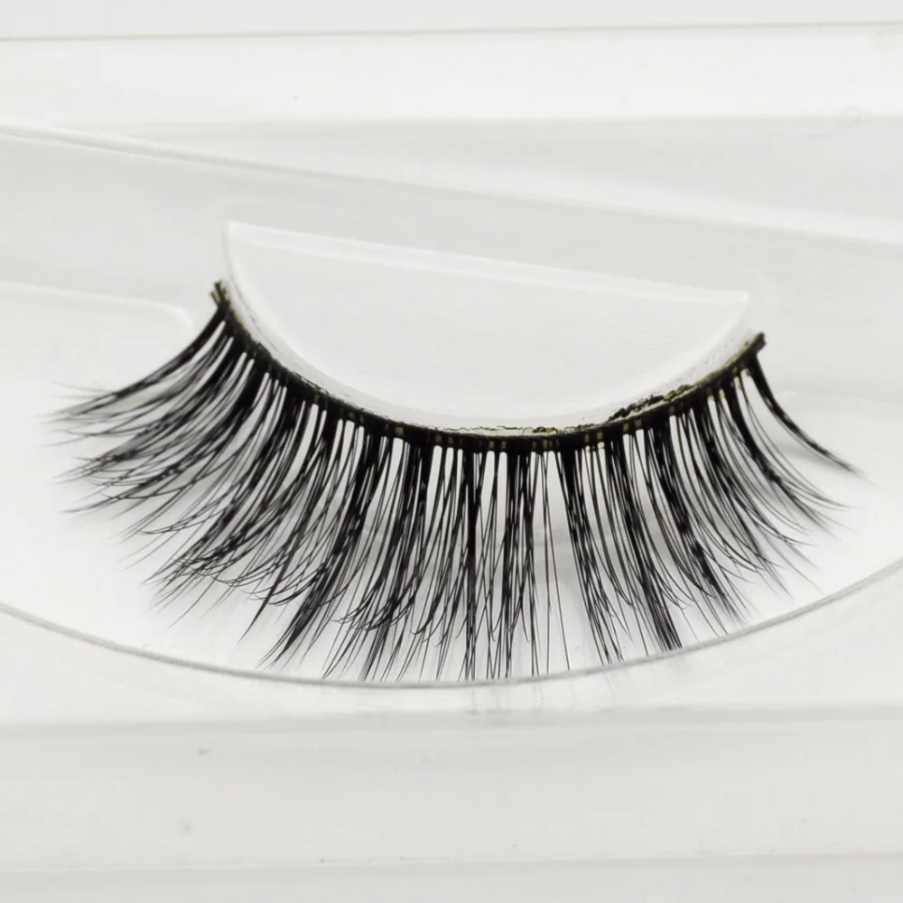 Visofree Кармен красота норковые ресницы 3D накладные грязный крест драматические