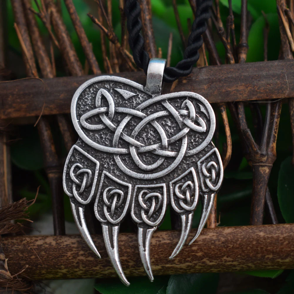 SanLan античный посеребренный амулет Викинг славянский символ бога ожерелье с