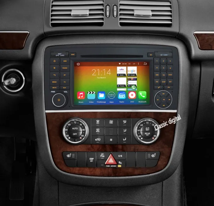 Восьмиядерный Android 6.0/7.1 2 ГБ Оперативная память для Mercedes Benz R Class W251 R280 R300 r320 R350 R500 car