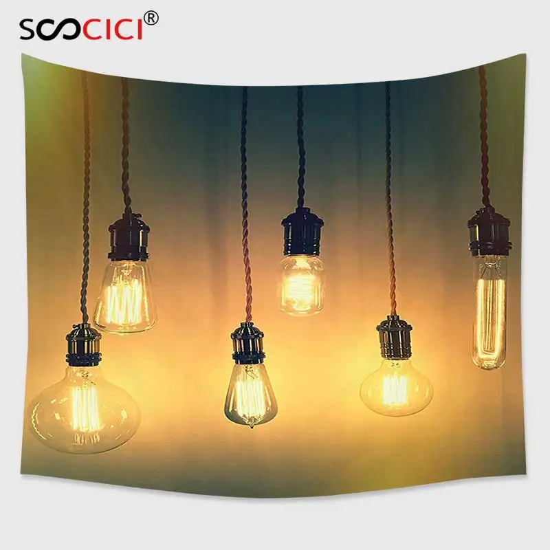 

Настенный Гобелен Cutom, промышленный декор, светильники в стиле ретро, подвесные картины, оригинальная концепция для современного художественного дизайна