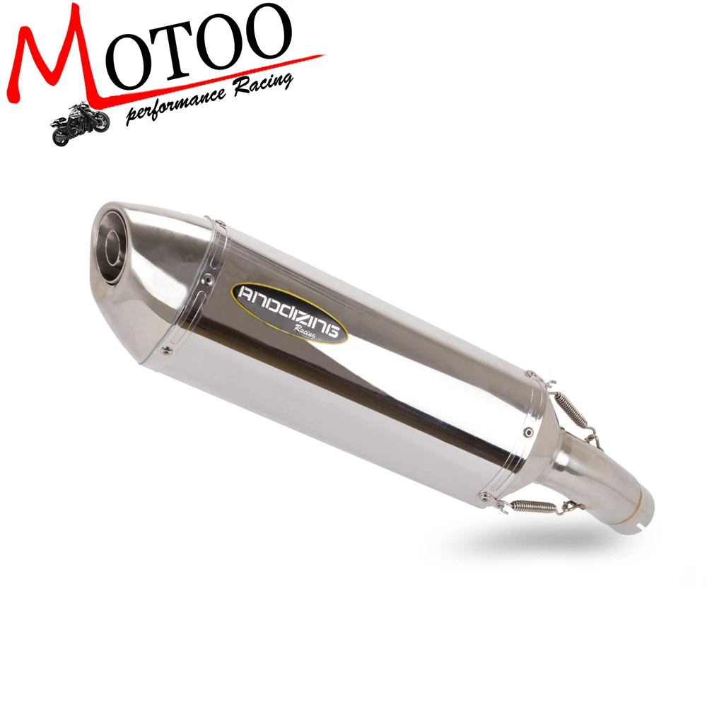 Для Suzuki GSXR600 GSXR 600 GSXR750 750 2011-2016 Соединительная труба с глушителем для мотоцикла без