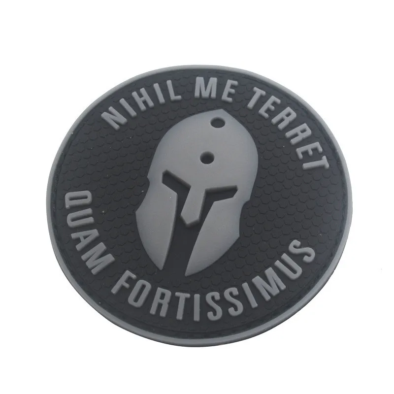 Nihil мне Terret Quam Fortissimus резиновые ПВХ Молон Тактический Спартанский беспроводной