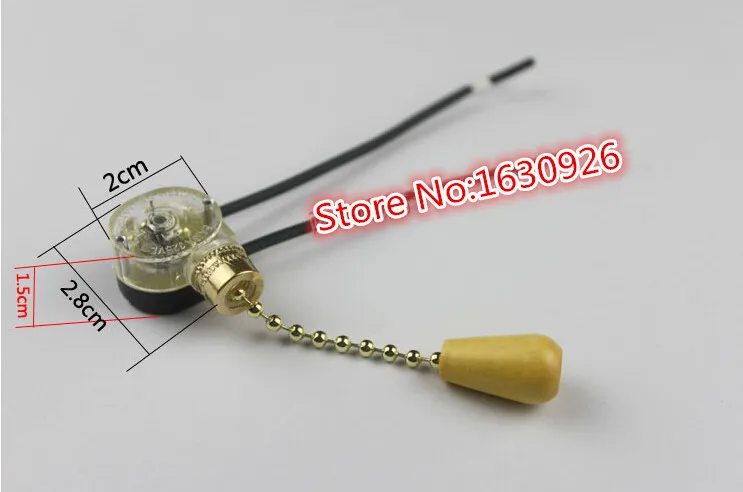 Вентилятор Потолочный мгновенного действия 3 А 250 В переменного тока 2 провода