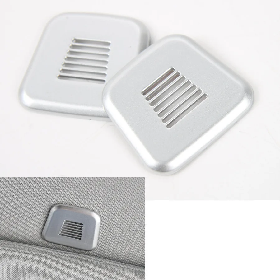 2 шт./компл. автомобильная крыша микрофон акустическая рамка Стайлинг Отделка