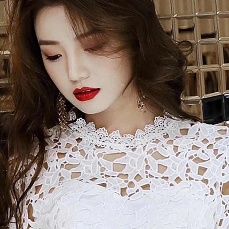 White Lace Homecoming Dresses 2019 Prom Simple Vestidao Banquet Robe Ceremonie Femme Junior High Graduation TS1042 | Свадьбы и