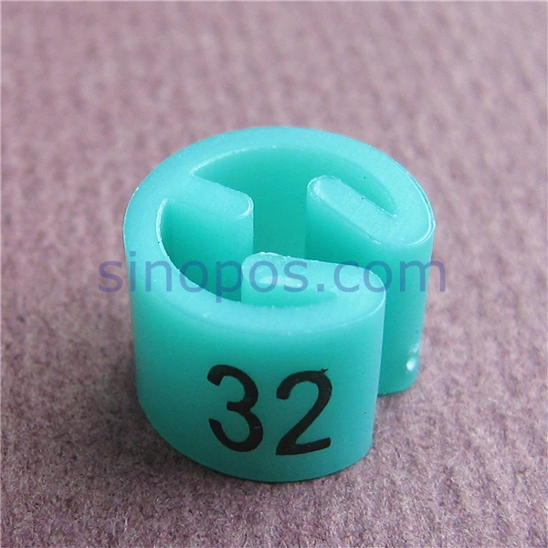 Набор пластиковых маркеров размера #3 для вешалок размеры s разные цвета