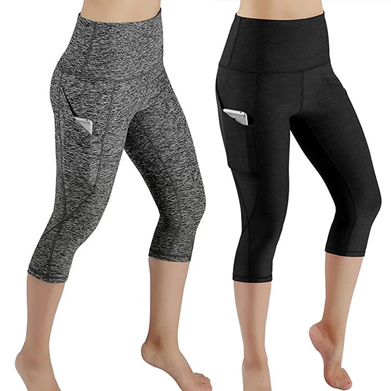 Быстросохнущая Йога PantsWomen эластичные леггинсы для фитнеса женские спортивные