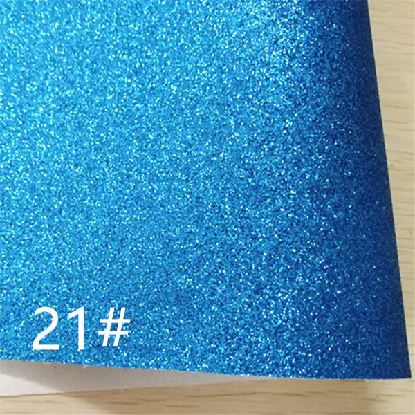 21 7,6*12 дюймов Твердая тонкая блестящая кожаная ткань для DIY аксессуары - Цвет: 21