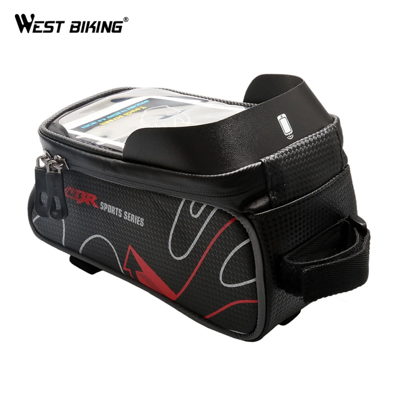 WEST BIKING 6 дюймов смарт телефон водонепроницаемый ТПУ чувствительный сенсорный