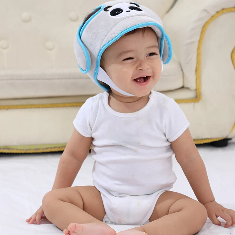 Newest Baby Safety Helmet Toddler Hat Protective Bumper Cap Cartoon Animals Walking Dropshiping | Детская одежда и обувь