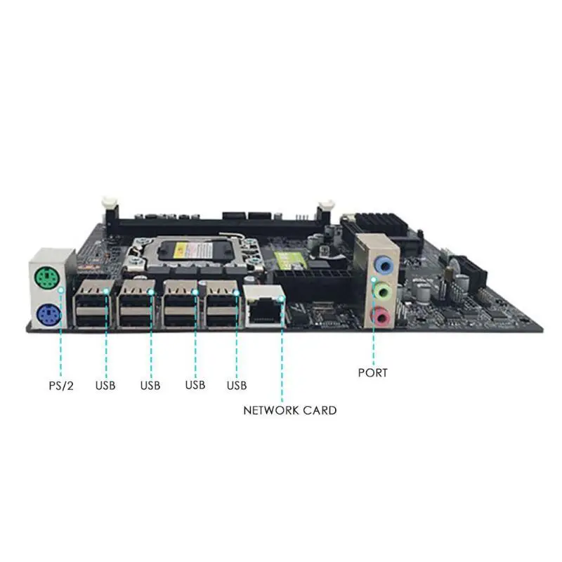X79 Lga 1356 Pin настольная материнская плата Recc Ddr3 сервер Cpu двойной двухканальный Pci-E