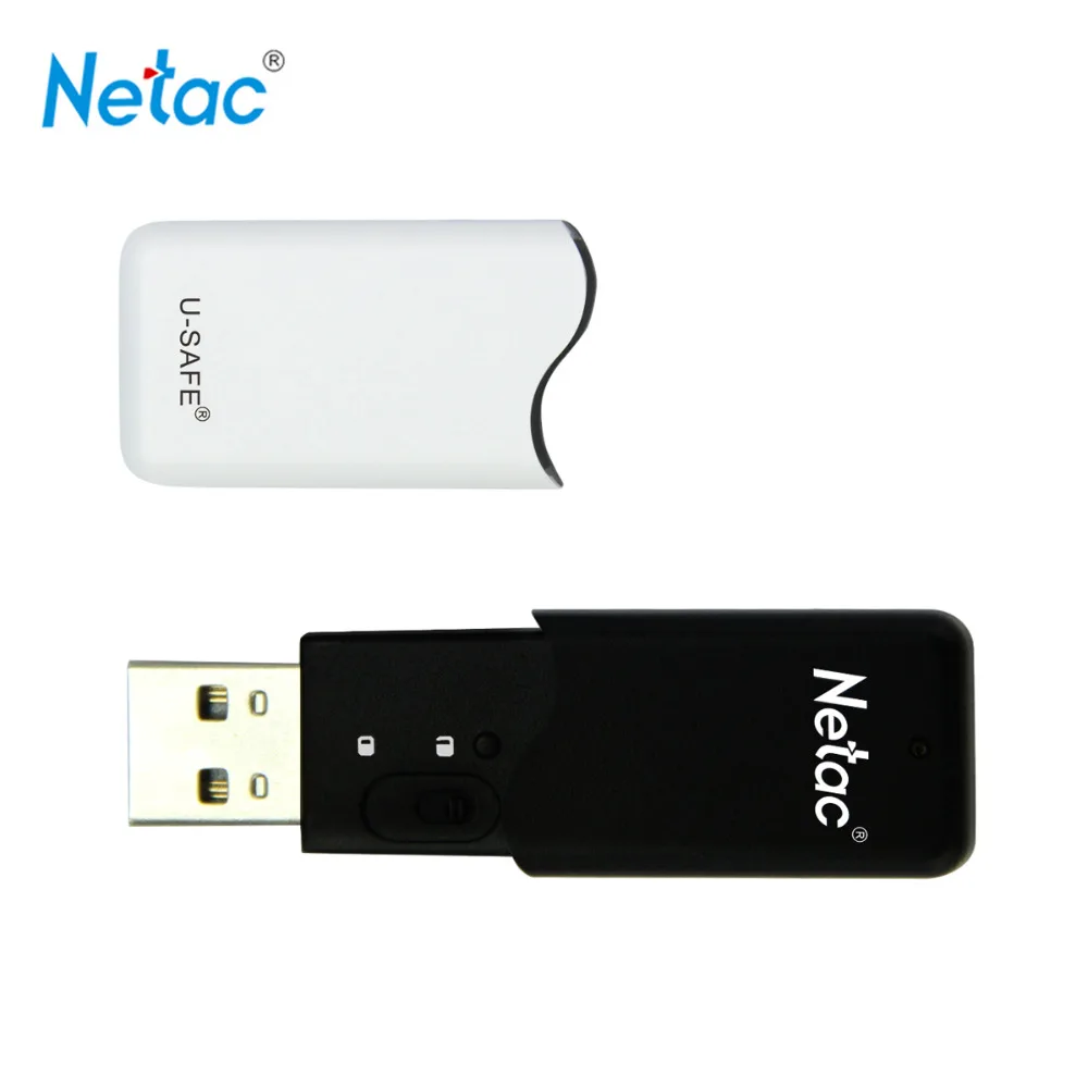 Netac Оригинальный U235 USB 2.0 Flash Drive Аппаратная Защита От Записи переключатель Памяти