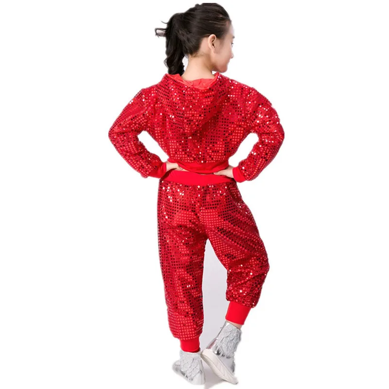 Новинка Весна 2019 детские танцевальные костюмы джаза костюм из двух предметов в