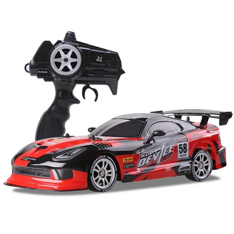 Радиоуправляемый автомобиль для GTR/Dodge Viper 4WD Drift Racing Championship 2,4G внедорожный Рокстер с дистанционным управлением, электронные игрушки для хобби