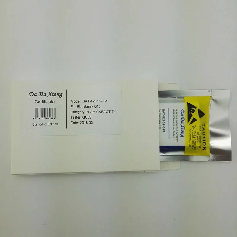 2700 мА · ч ACC 53785 201 / BAT 52961 003 NX1 Сменный аккумулятор для Blackberry Q10 LTE SQN100 1|Аккумуляторы