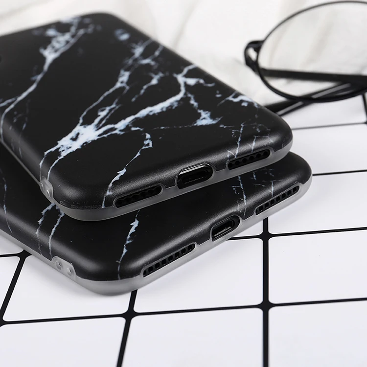 Kisstop чехол для iPhone X XS XR гранитный скраб мраморный камень изображение окрашенные