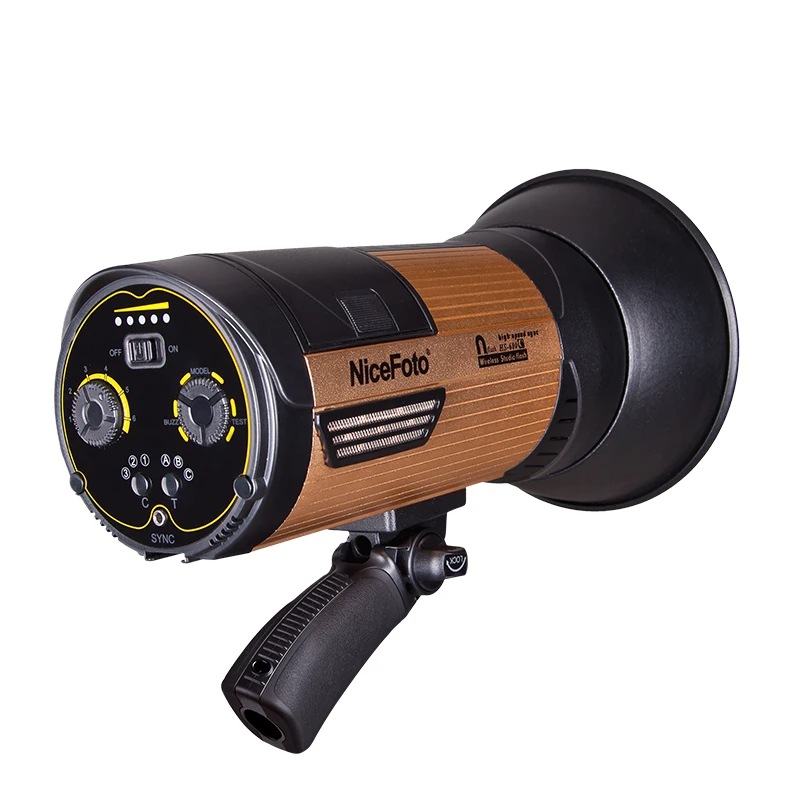 NiceFoto HS 600C 600 Вт Высокоскоростная синхронизация HSS 1/8000S студийная вспышка высокая