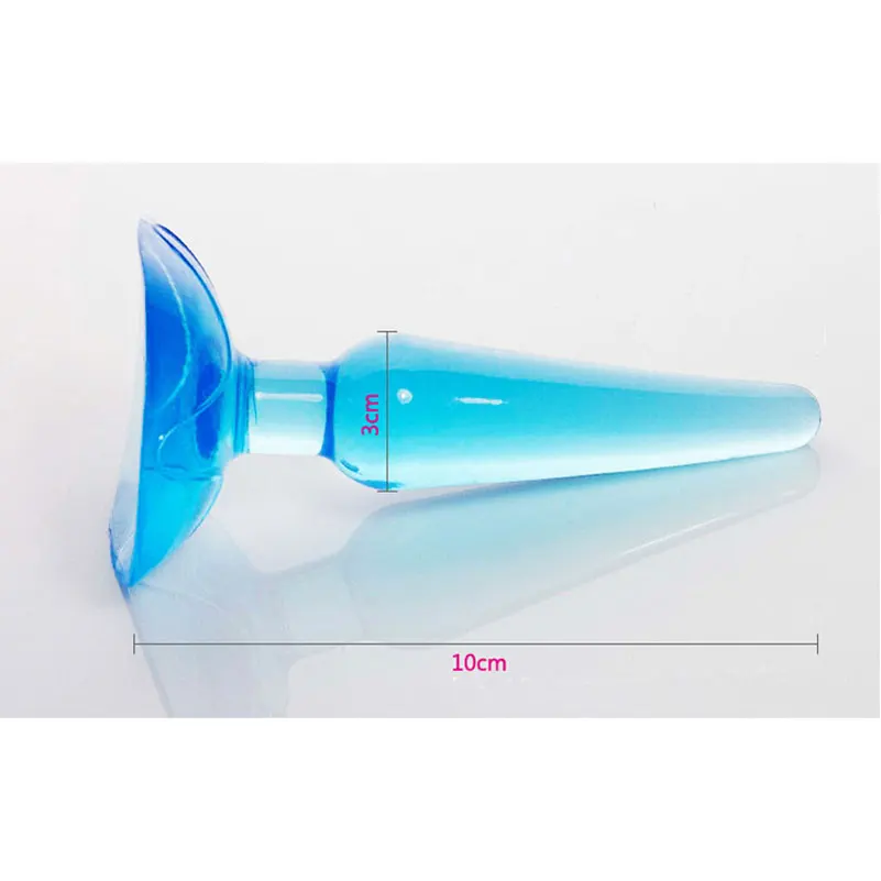 Анальная пробка мягкое желе для начинающих HH00F. Секс игрушки мужчин и женщин.