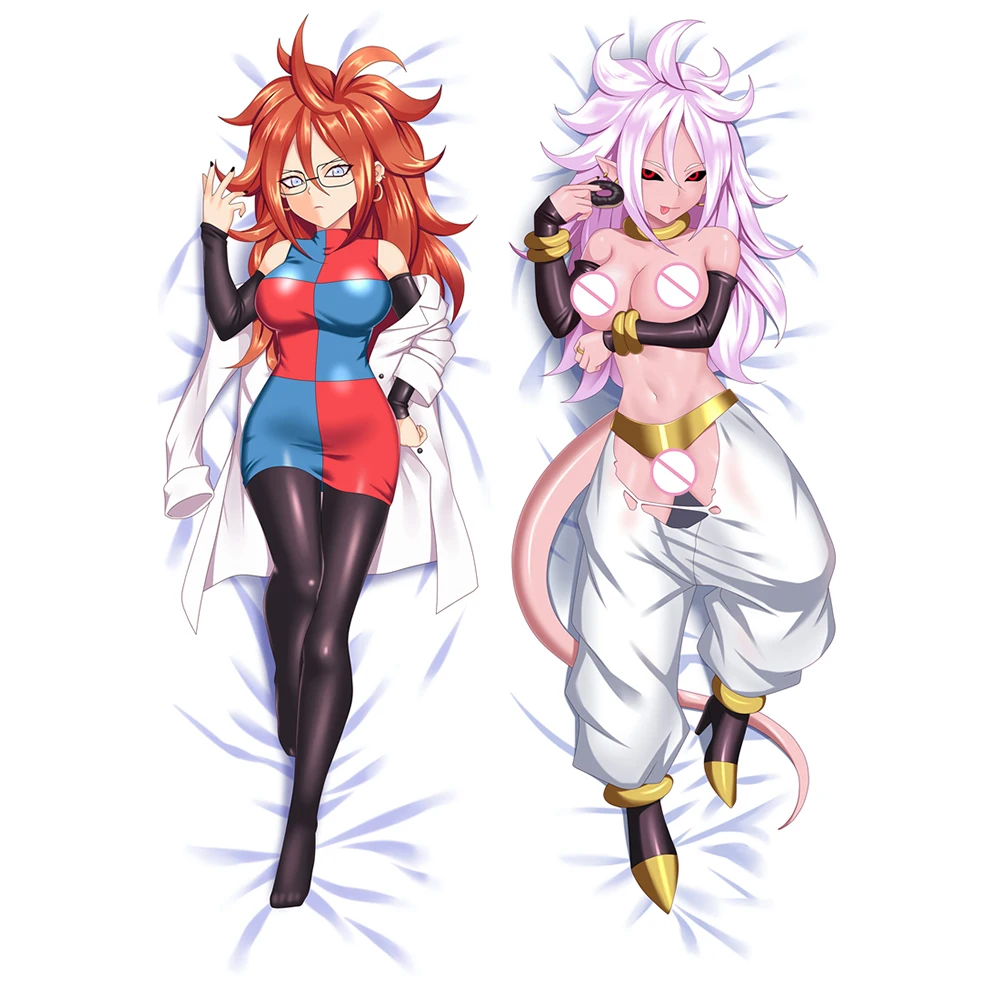 Аниме JK Dragon Ball истребитель Z Majin Android 21 Dakimakura тела чехол ученый мультфильм девушка Hug сексуальный наволочка