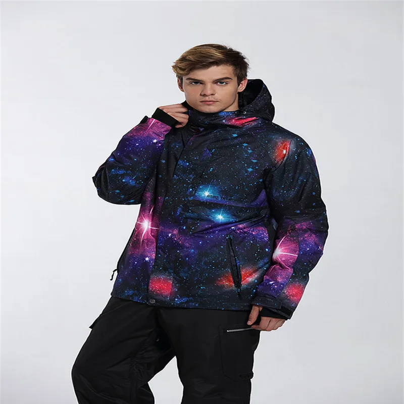 Мужской лыжный костюм GSOU SOWN новый корейский водонепроницаемый ветрозащитный