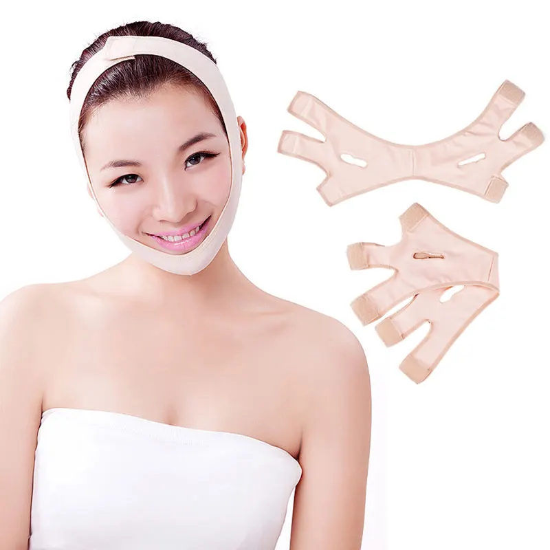 Мода морщин V лицо подбородок подтяжка щек для похудения тонкая маска Ультра