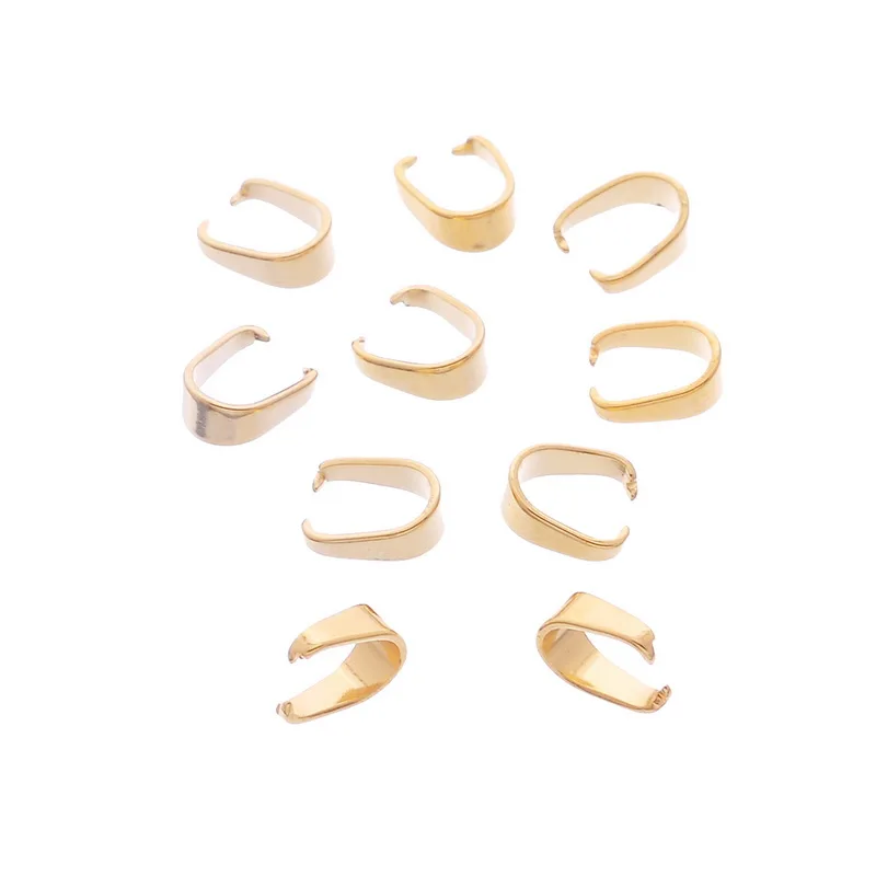 10 шт. позолоченные зажимы для ювелирных изделий 7 х6 мм|jewelry machine|jewelry associationjewelry craft