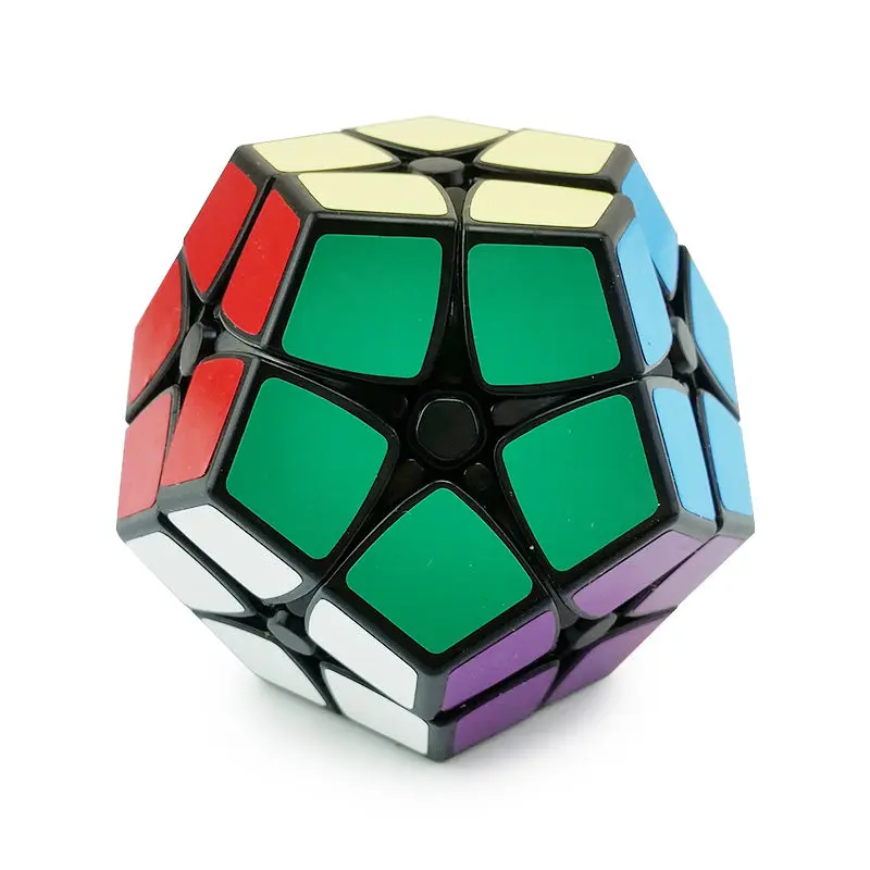 12 Side 2x2 Black Черная наклейка Профессиональный скоростной магический куб головоломка твист Классическая игра-головоломка обучающая 2x2x2 3x3x3 4x4x4 5x5x5 - Цвет: 12 Side 2x2 Black
