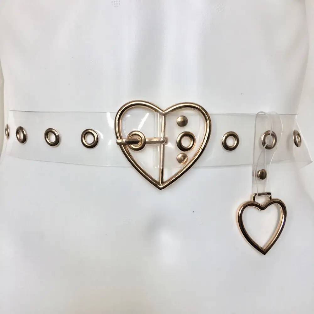 Модный ремень из искусственной кожи для женщин и девочек металлический дизайн с