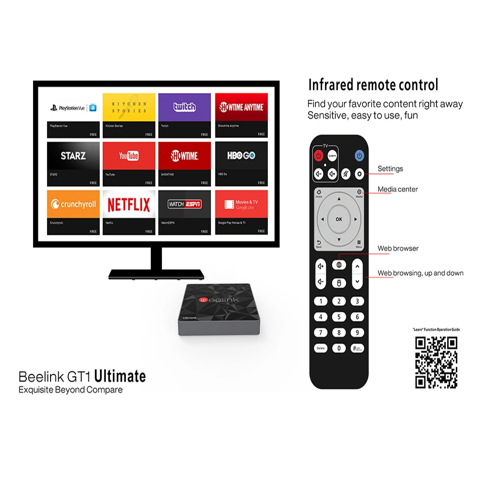 Beelink GT1 Ultimate 3 г 32 Умные телевизоры Box Amlogic S912 Восьмиядерный Процессор 5 WiFi BT 4.0 Android 7.1