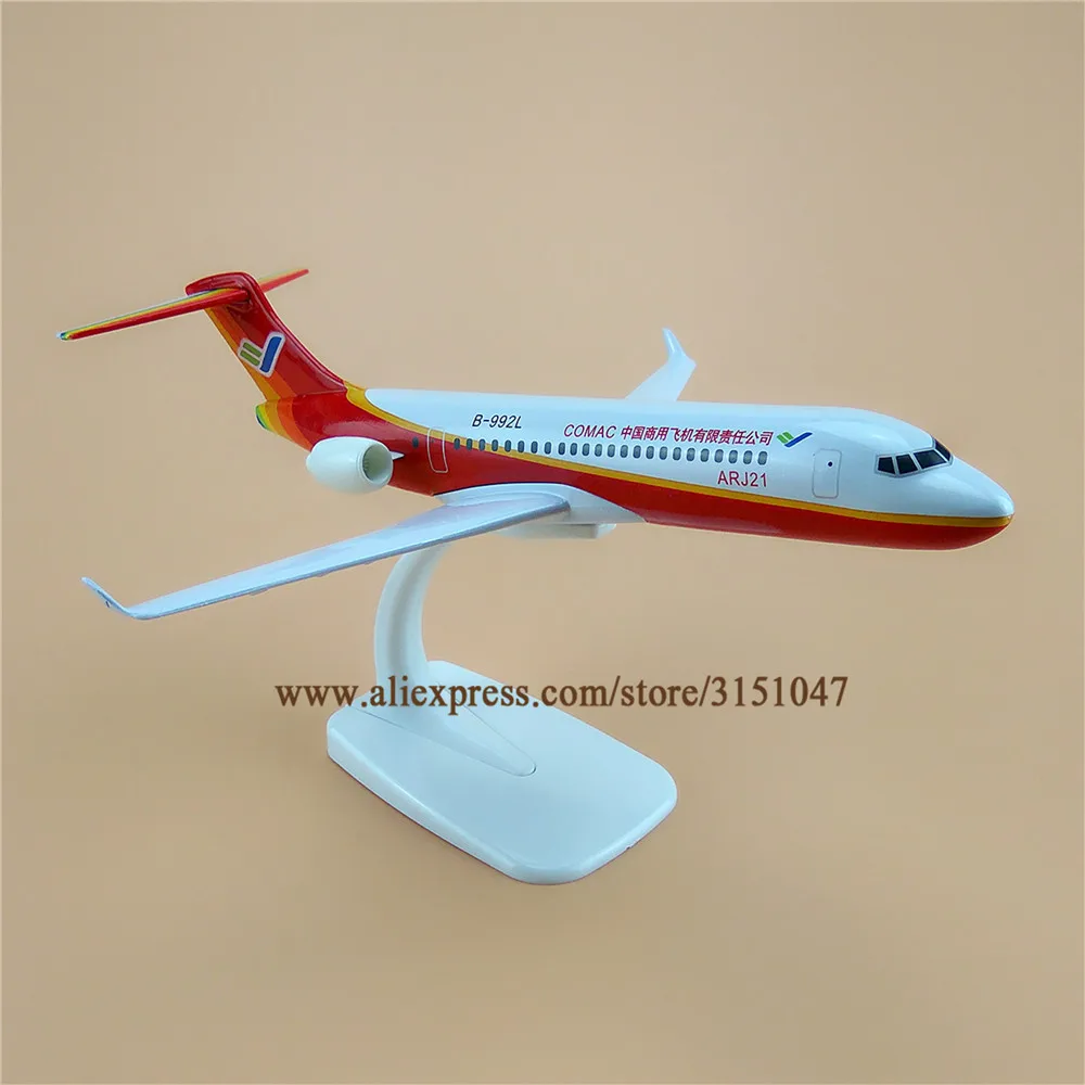 20cm Air China COMAC ARJ21 B-992L Airlines Airways Airplane Model Alloy Metal Plane Diecast Aircraft | Дом и сад