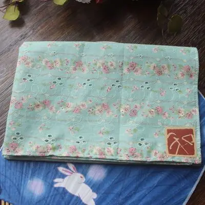 Женский, мужской, Детский носовой платок furoshiki хлопок /с принтом 35 см/много использования - Цвет: 41
