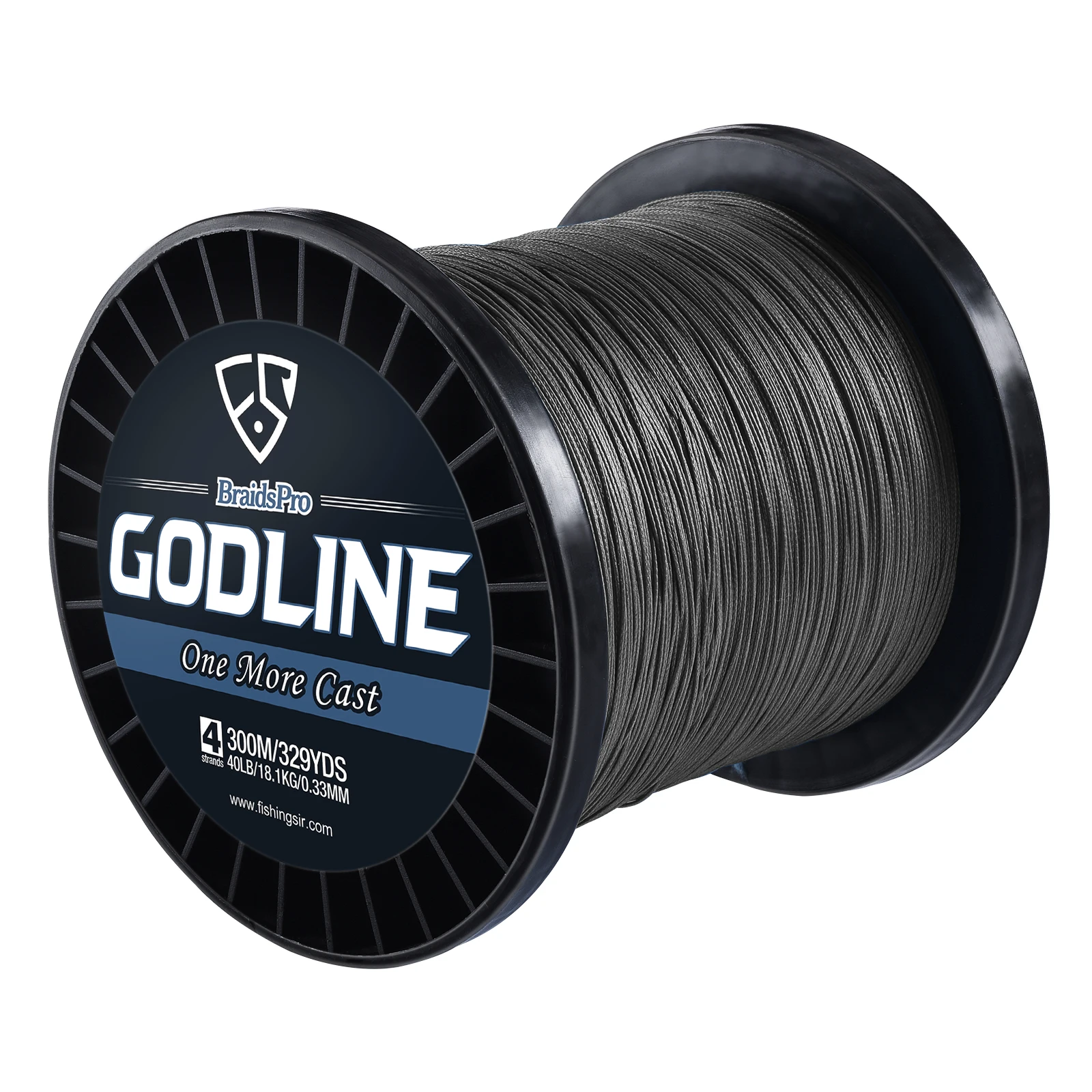 Gray FISHINGSIR GODLINE леска 500 м 8 нитей плетеная леска мультифиламентная PE леска 30 40 50 80 100 120LB морская - Цвет: Gray