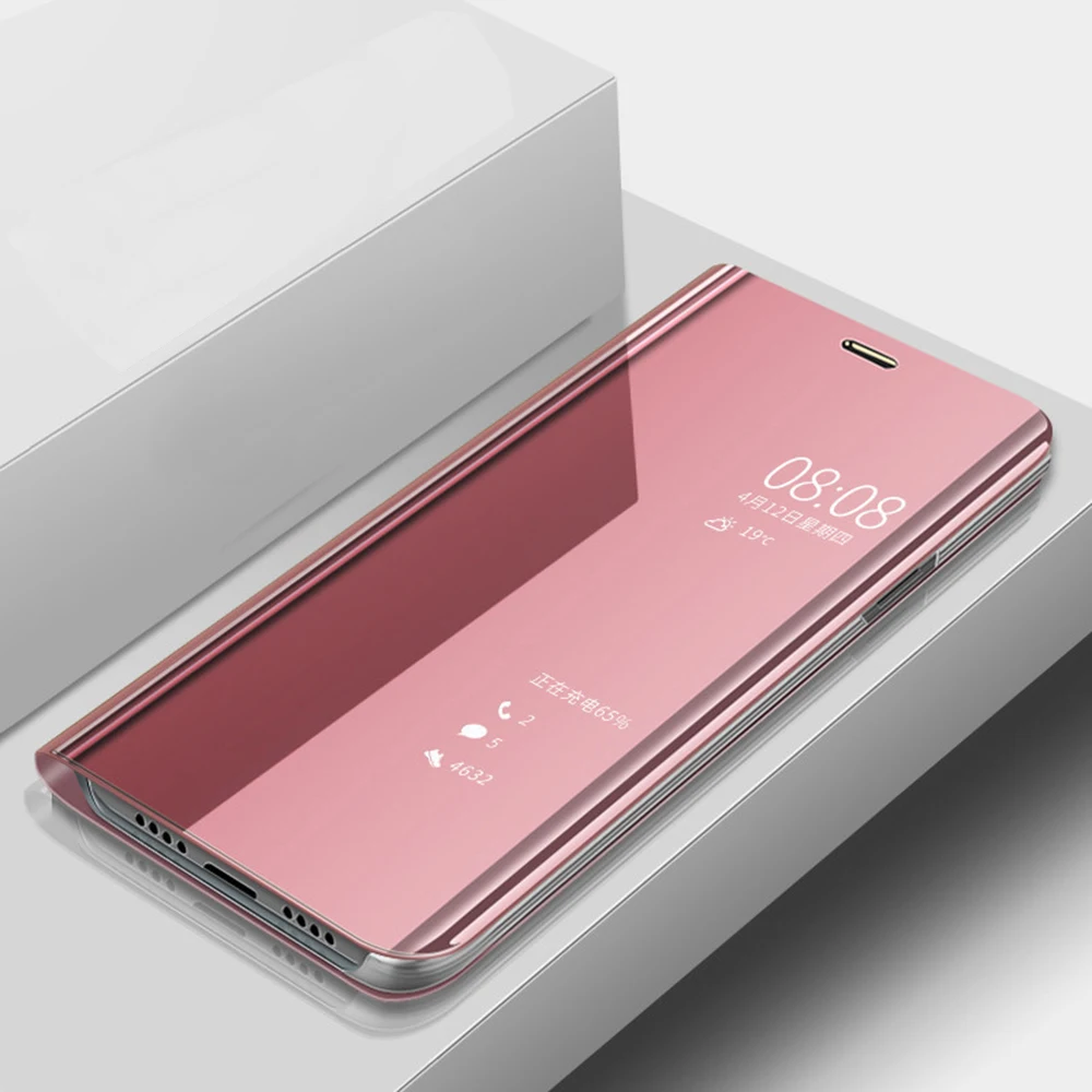 Умный прозрачный зеркальный чехол OTAO P для huawei P20 P30 P9 P10 Lite mate 10 20 Pro, откидной чехол s Honor 10 9 Nova 3 3i, кожаный чехол