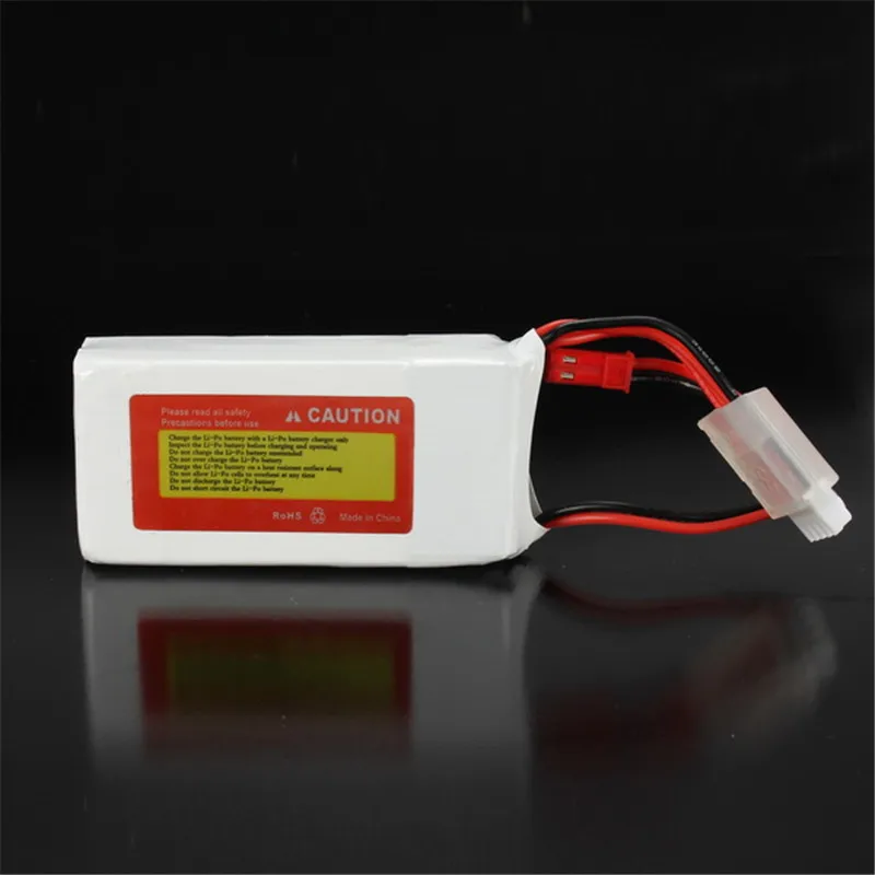 Оригинальная перезаряжаемая ZOP мощность 11,1 В 1000 мАч 3 S 30C Lipo батарея JST Plug