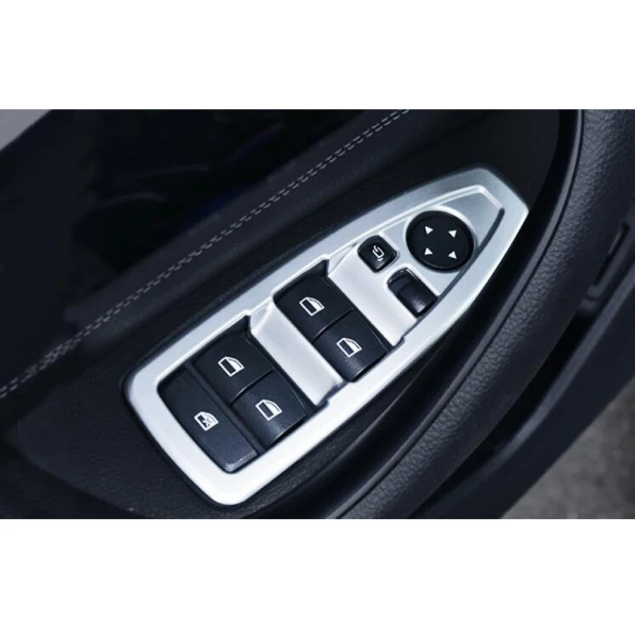 

4 шт./компл. наклейка на окно автомобиля для BMW X1 F48 2016 2017 2018, аксессуары для интерьера