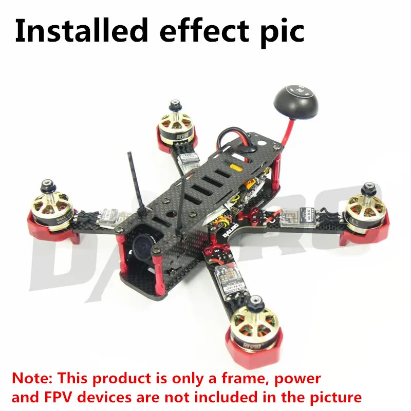

DALRC XR215 plus FPV cross racing drone carbon fiber frame PDB center board Built-in OSD BEC buzzer