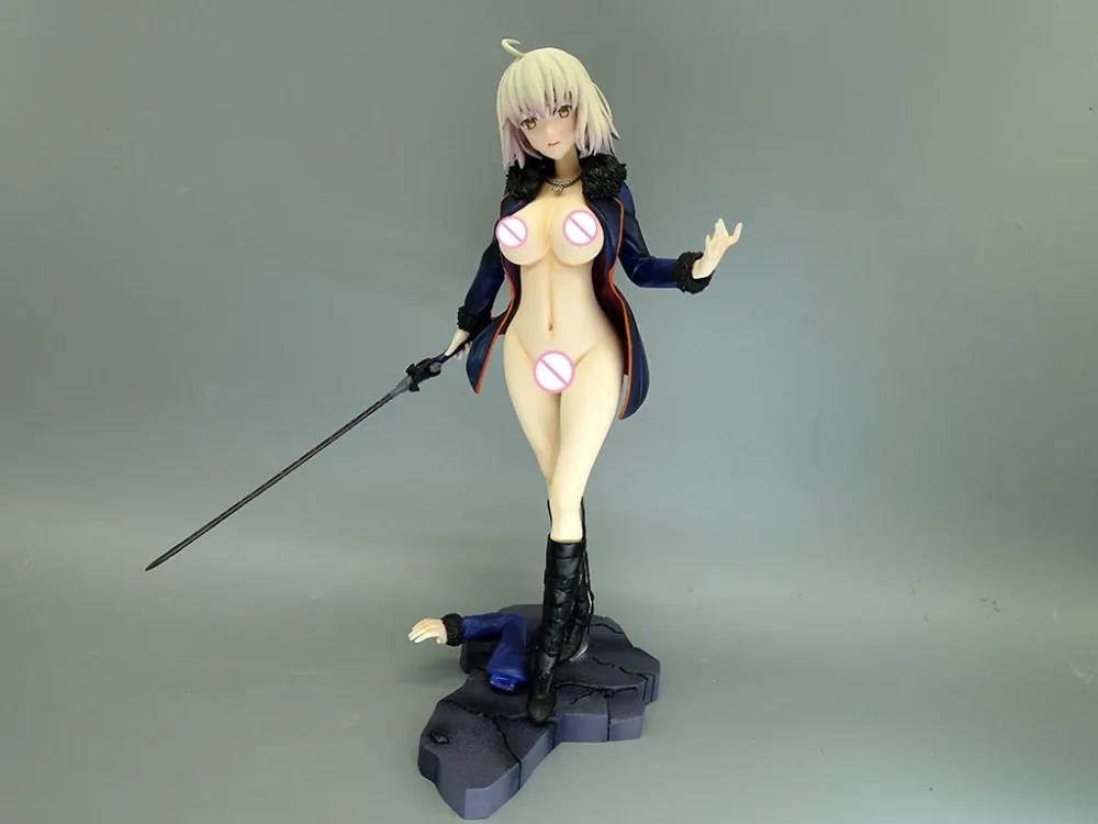 japanese anime action figures Fate Joan of Arc 1/6 girl figure naked sexy doll | Игрушки и хобби