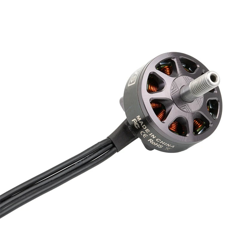 4 шт./лот/DYS SUN FUN 2207 1750KV 2400KV 2750KV CW резьба FPV гоночный бесщеточный двигатель для радиоуправляемого дрона квадрокоптера запасные части