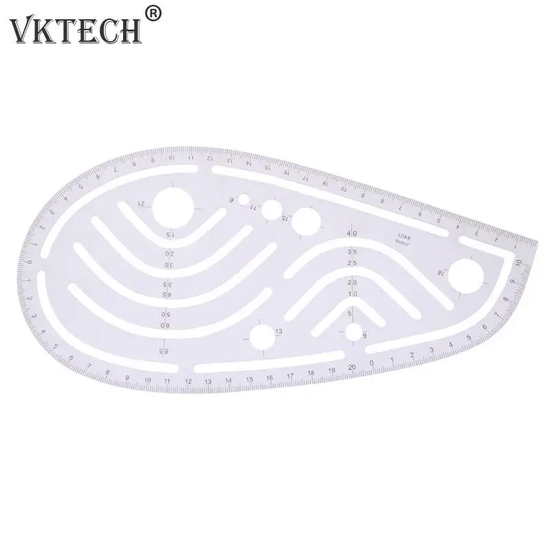 

13pcs/set Multi-function Sewing Ruler Curve Set Cutting Ruler Yardstick Sleeve Arm Curve Cut Cutting Knife Ruler Sewing Tools