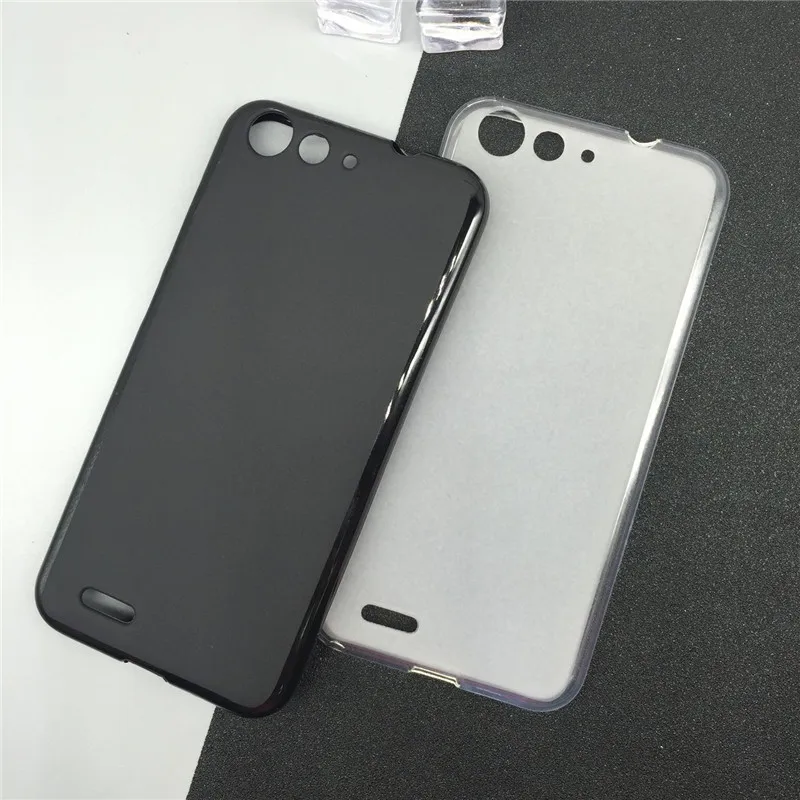 Мягкий силиконовый чехол для телефона s для zte Blade V6 D6 X7 Z7, оригинальная задняя крышка из ТПУ, пудинг, чехол, черный корпус