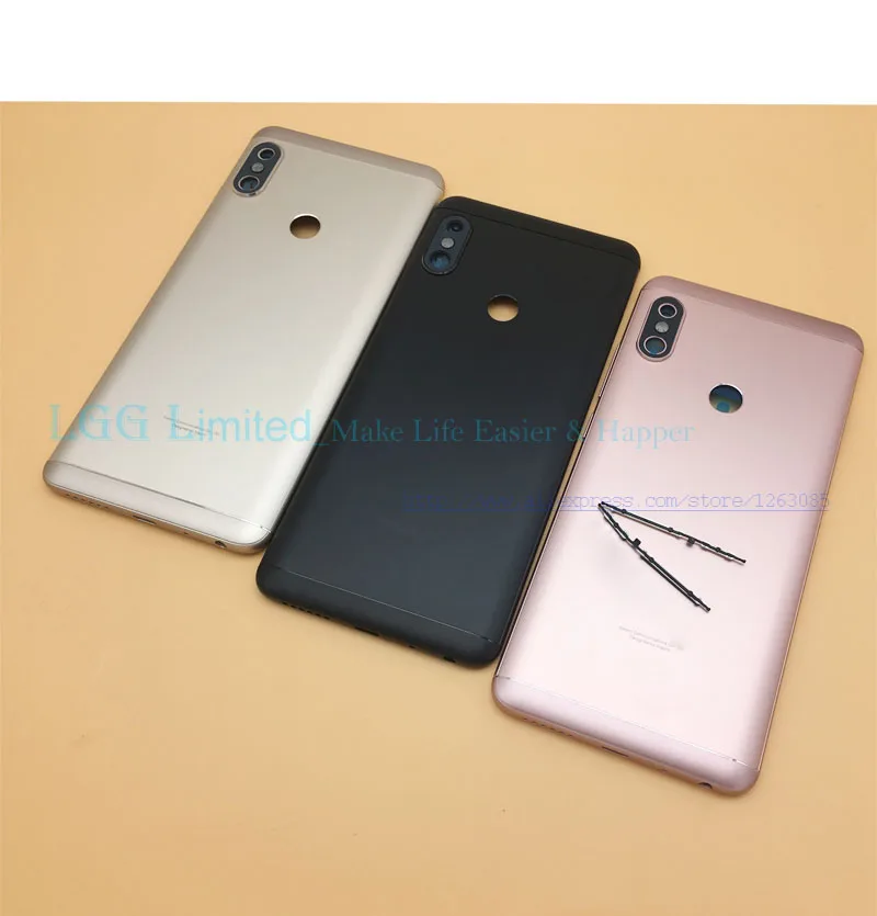 Оригинальный чехол для аккумулятора Xiaomi Redmi Note 5 Pro металлическая задняя крышка