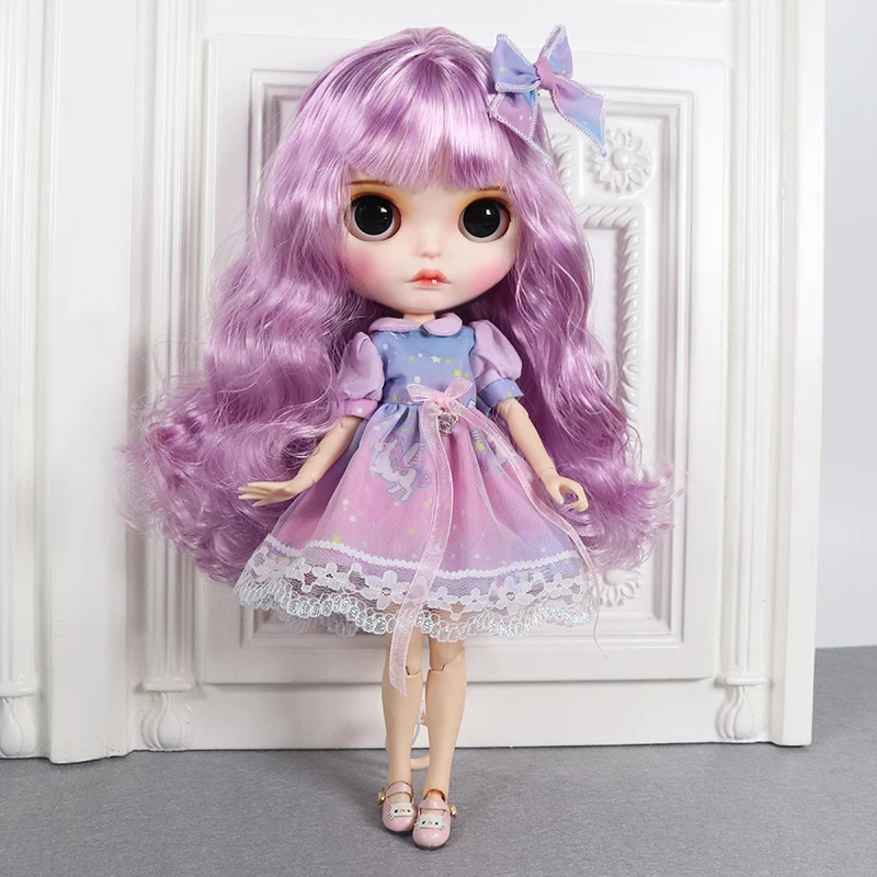 Ледяной DBS Blyth кукольные 1/6 шарнирное тело ручная роспись матовая лицевая сторона