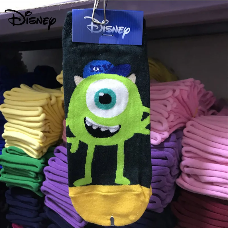 Disney Короткие полусапожки женские носки ярких цветов с рисунком комплект Микки