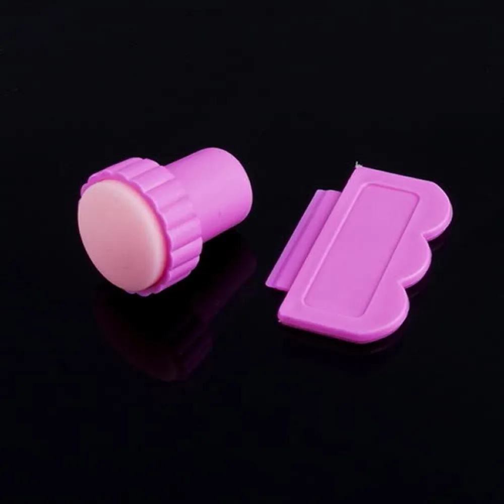 Художественный штамп с изображением для ногтей набор стемпинга маникюрный