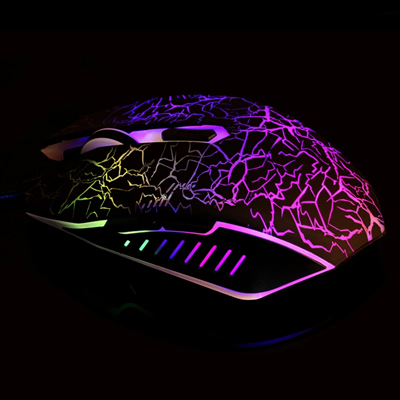 Проводная игровая мышь-лягушка, светодиодный светильник, оптическая мышь, подсветка для игрового ноутбука, ноутбука, ПК, настольного компьютера для windows Mac