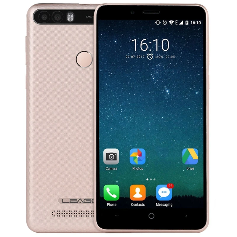 Leagoo kiicaa мощность 5.0 дюймов смартфон Android 7.0 mtk6580a 4 ядра 2 ГБ Оперативная память 16